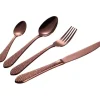 Craft bestikksett 16 deler hamret kobber