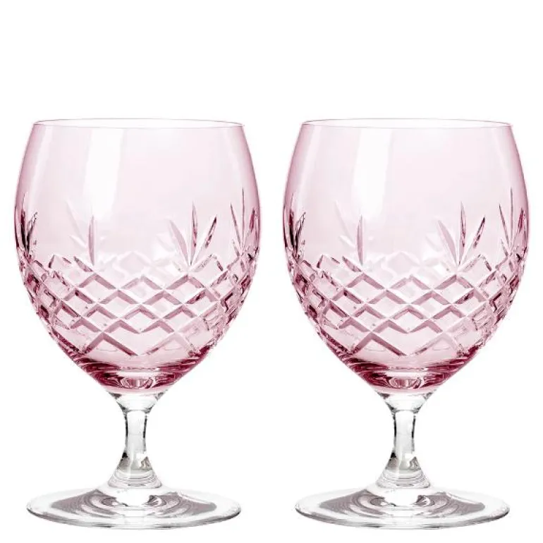 Crispy Eightball glass 55 cl 2 stk topaz