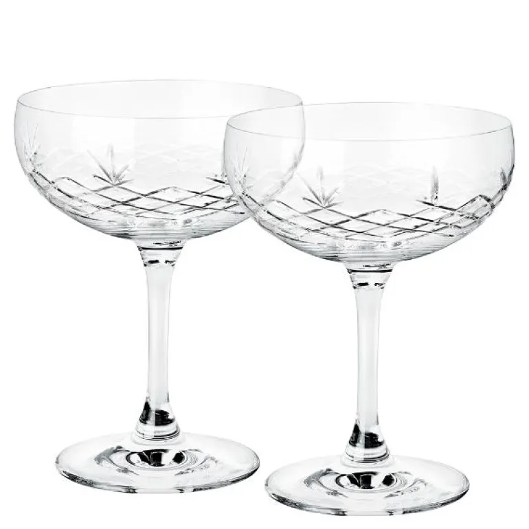 Crispy Gatsby champagneskål 30 cl 2 stk