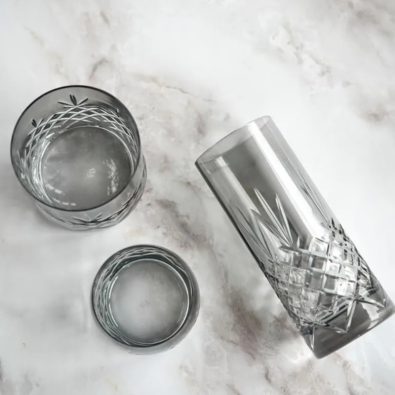 Crispy Lowball glass 38 cl 2 stk dark