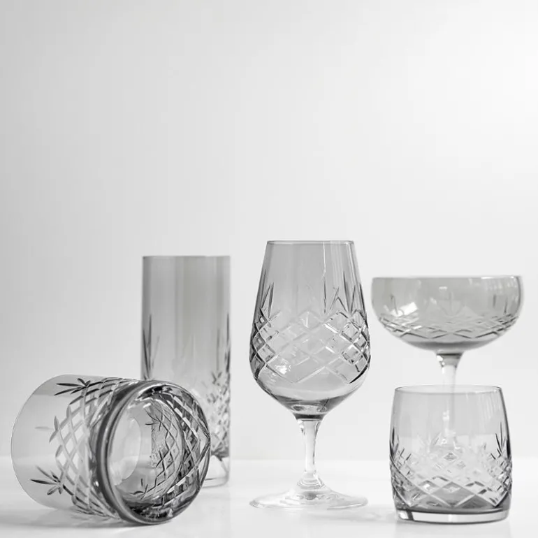 Crispy Lowball glass 38 cl 2 stk dark