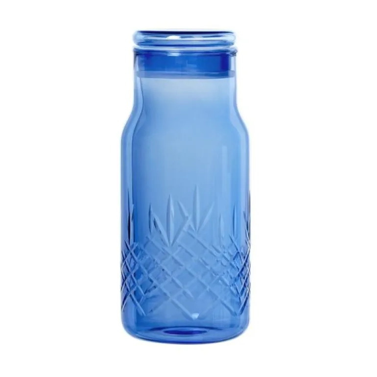 Crispy vannkaraffel small 50 cl blue