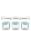 CupboardStore oppbevaringssett 3 x 900ml blå
