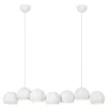 Cupolo pendellampe 7 lys 101 cm hvit