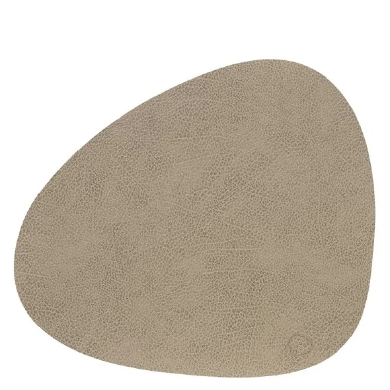 Curve Hippo spisebrikke L 37x44 cm varm grå