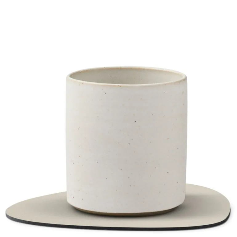 Curve Nupo glassbrikke 11x13 cm oyster white