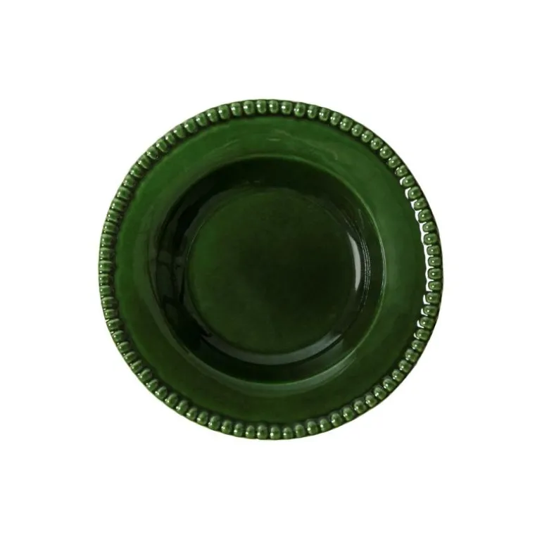 DARIA dyp tallerken 26 cm 2 stk moss