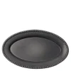 Daria ovalt serveringsfat 35 cm clean grey
