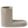 Datura børste- og såpeholder shellish grey