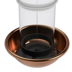 De luxe fugleforautomat kobber