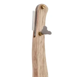 Deigsnitter 19,3 cm natur eik