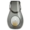 Design With Light hurricane lanterne 25 cm smoke