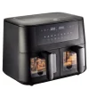 Dobbel airfryer 9L 2800W matt svart