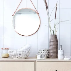 Dot vase 10 cm hvit