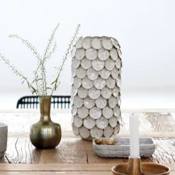 Dot vase 30 cm hvit