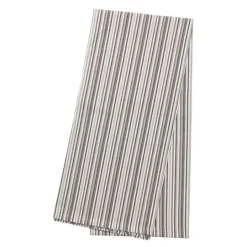 Duk 140x320 cm small stripes hvit