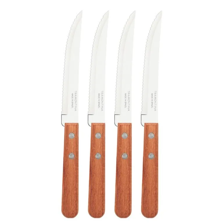 Dynamic biffkniv 4 stk natur