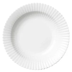 Dyp tallerken 21 cm hvit