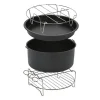 Easy Fry airfryer accessories XL svart