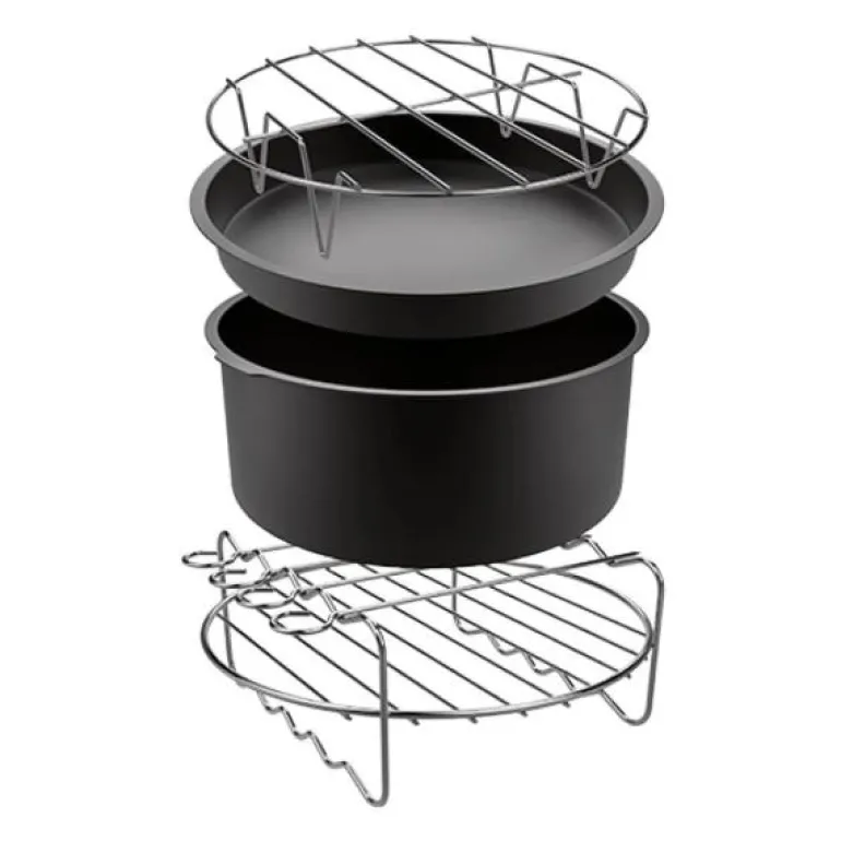 Easy Fry airfryer accessories XXL svart