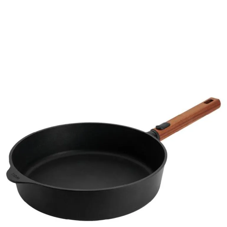 ECO Logic QXR sautèpanne 28 cm avtagbart trehåndtak