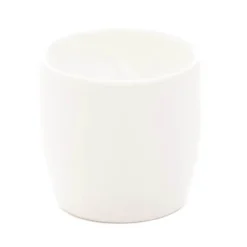 Eggeglass 5 cm hvit