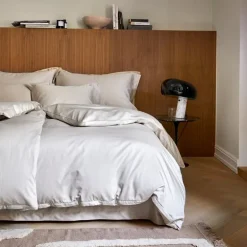 Elegance sengesett 140x200 cm beige
