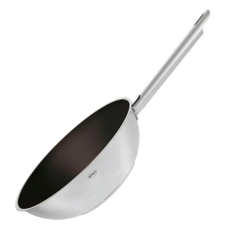 Elegance wok keramisk 28 cm Rustfritt stål