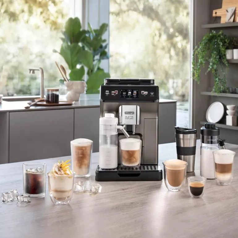 Eletta Explore automatisk kaffemaskin titanium