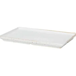 Eli tallerken 20x12 cm mat soft light grey