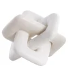 Ellia dekorasjon 15 cm hvit