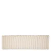 Elouise bordløper 41,5x140 cm offwhite/fungi grey