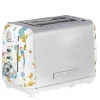 Elveden brødrister 2 skiver white/silver