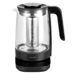Enfinigy vannkoker glass m/tesil 1,7L svart