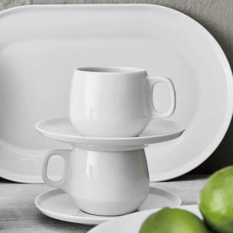 ENSO skål til kopp 15 cm super white