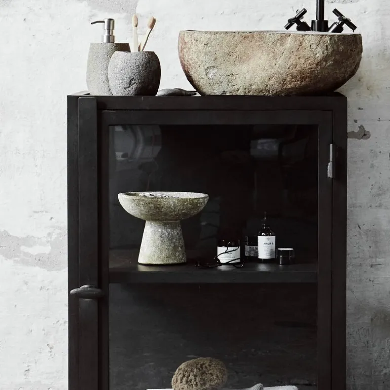 Eris skål på stett 21,5 cm rustic sand