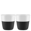 Espressokrus 8 cl 2 stk svart