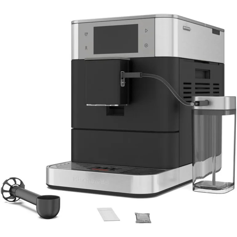 Espressomaskin helautomatisk KF8 cast iron black