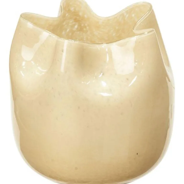 Esther vase 20 cm anise flower yellow