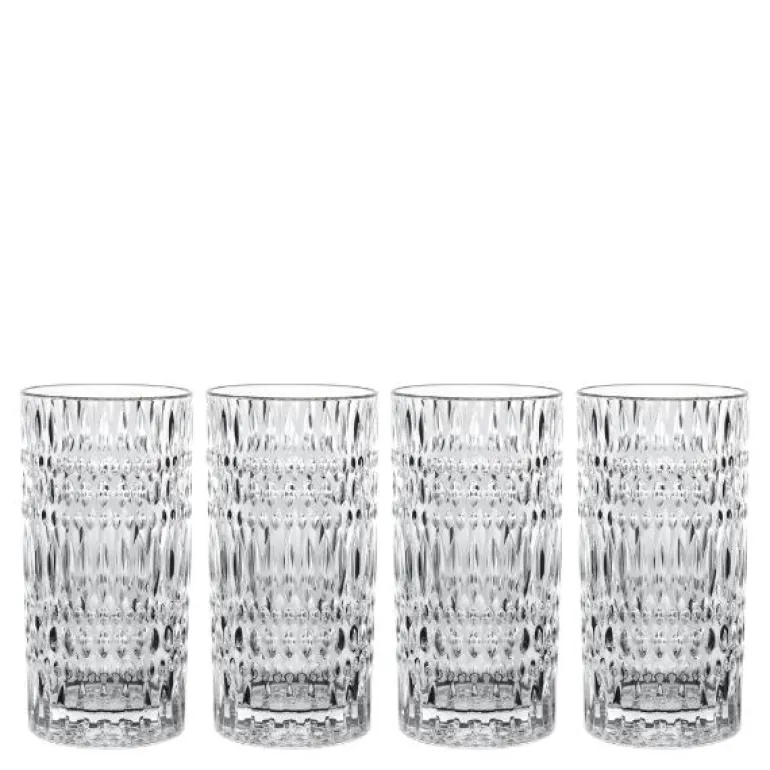 Ethno høye glass 43,4 cl 4 stk