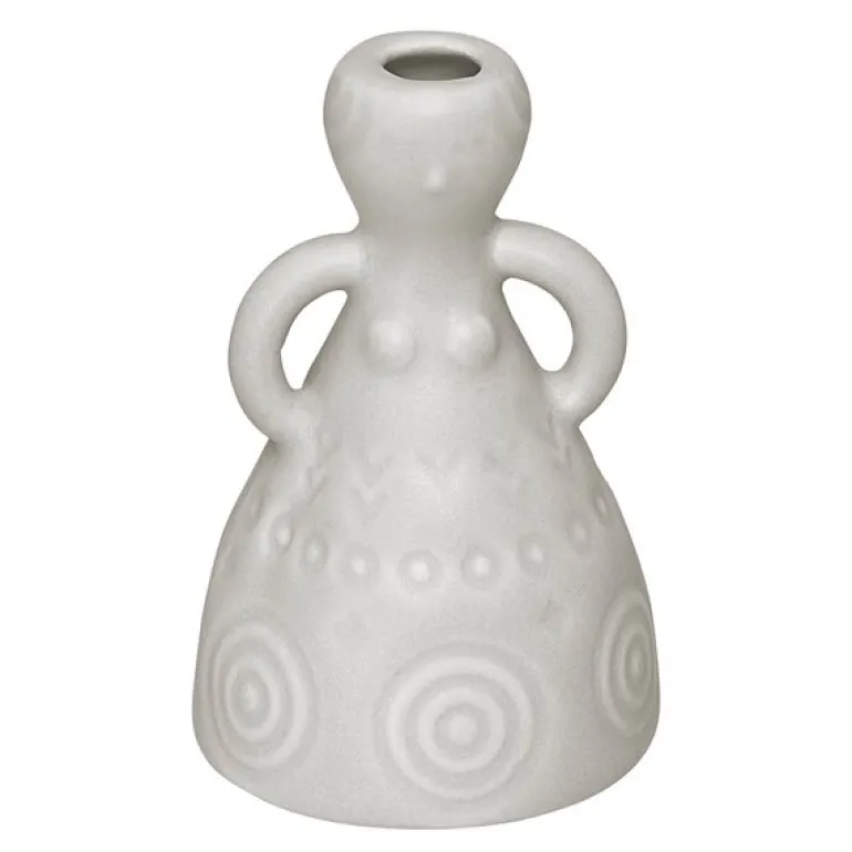 Etno tiny mini vase 6,5 cm gotlandsgrå