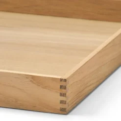 Even teak brett 27,9x35,9 cm nupo lys grå