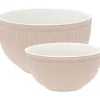 Everyday Alice serveringsskål sett 2 deler creamy fudge