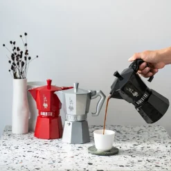 Exclusive espressokanne 3 kopper13 cl svart