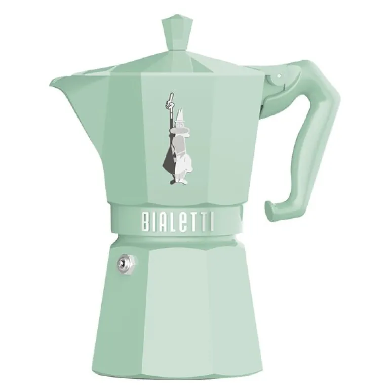 Exclusive espressokanne 6 kopper 25 cl pastellgrønn