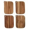 Eya skjærebrett 18x13 cm 4 stk natur