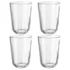Facet drikkeglass 34 cl 4 stk