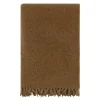 Falketind ullpledd 120x180 cm varm oker