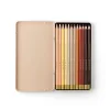 Fargepenner 12 stk beige