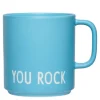 Favourite kopp med hank YOU ROCK 25 cl swim cap blue